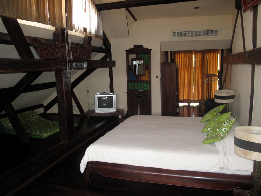 My room at La Villa Battambang