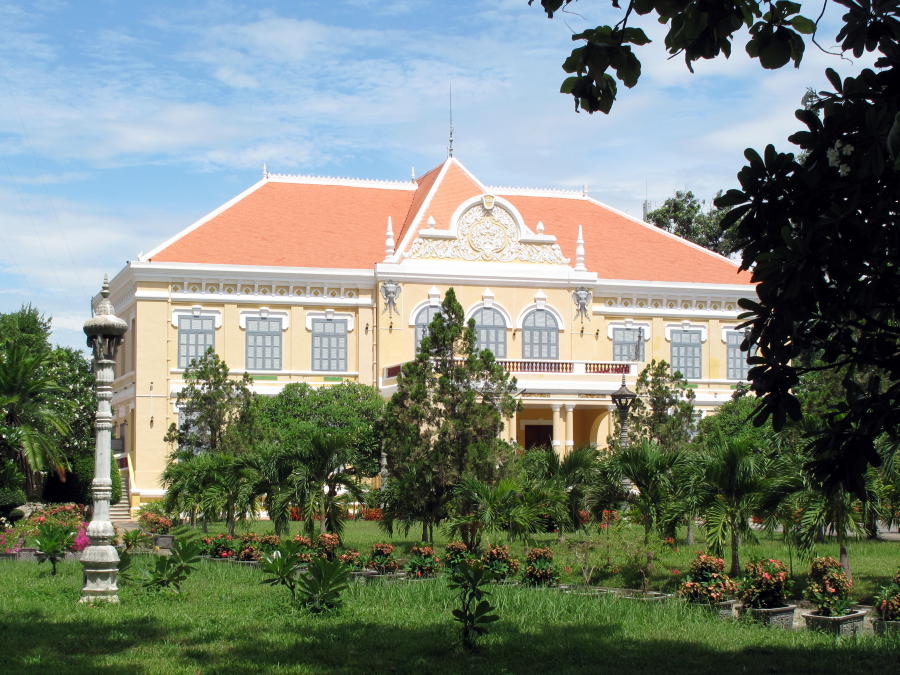 The old Provincial Governor's residence in Battambang