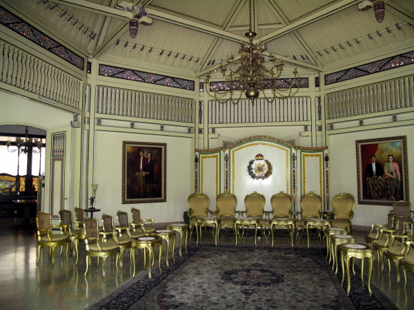 The informal reception room