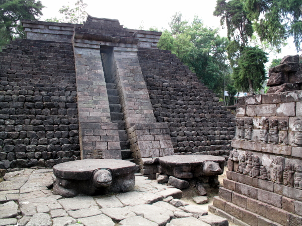 The unusual temple of Candi Sukuh