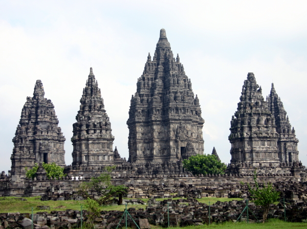 The Prambanan in Indonesia