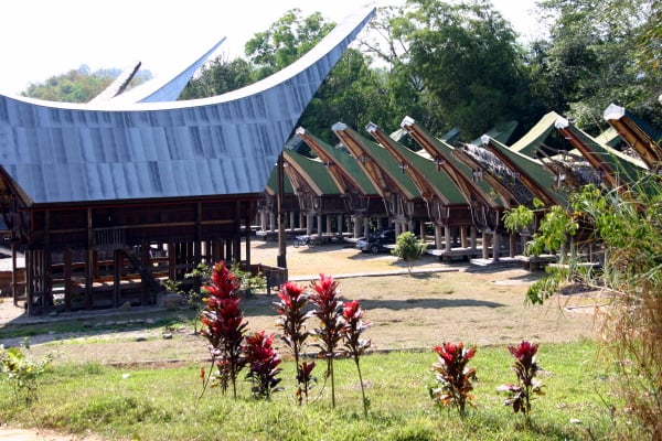 A 'royal' traditonal village
