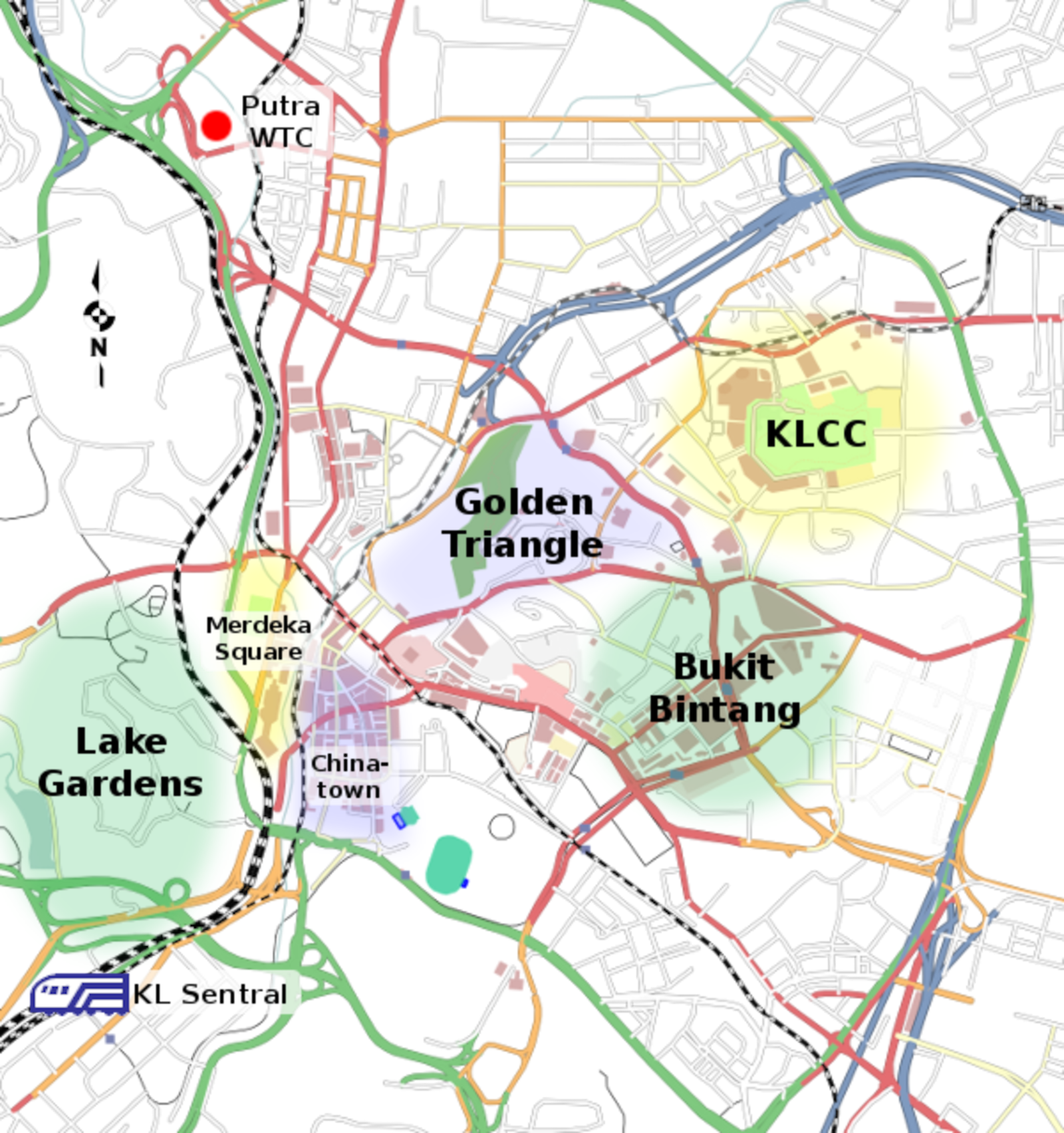 KL Area Map