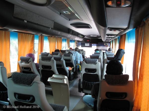 The bus to Melaka