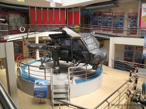 Exhibits in the Navy Museum