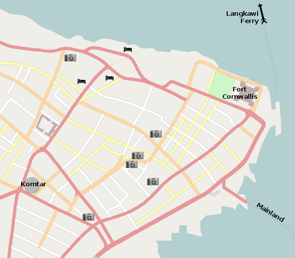 Map of Georgetown