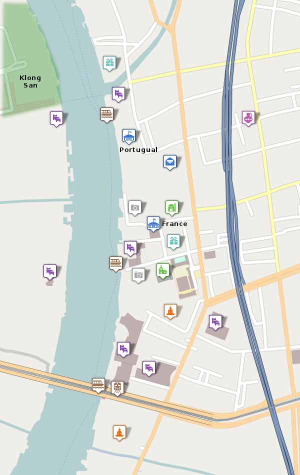 Riverside Map