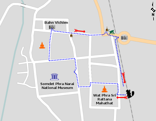 Lopburi Map