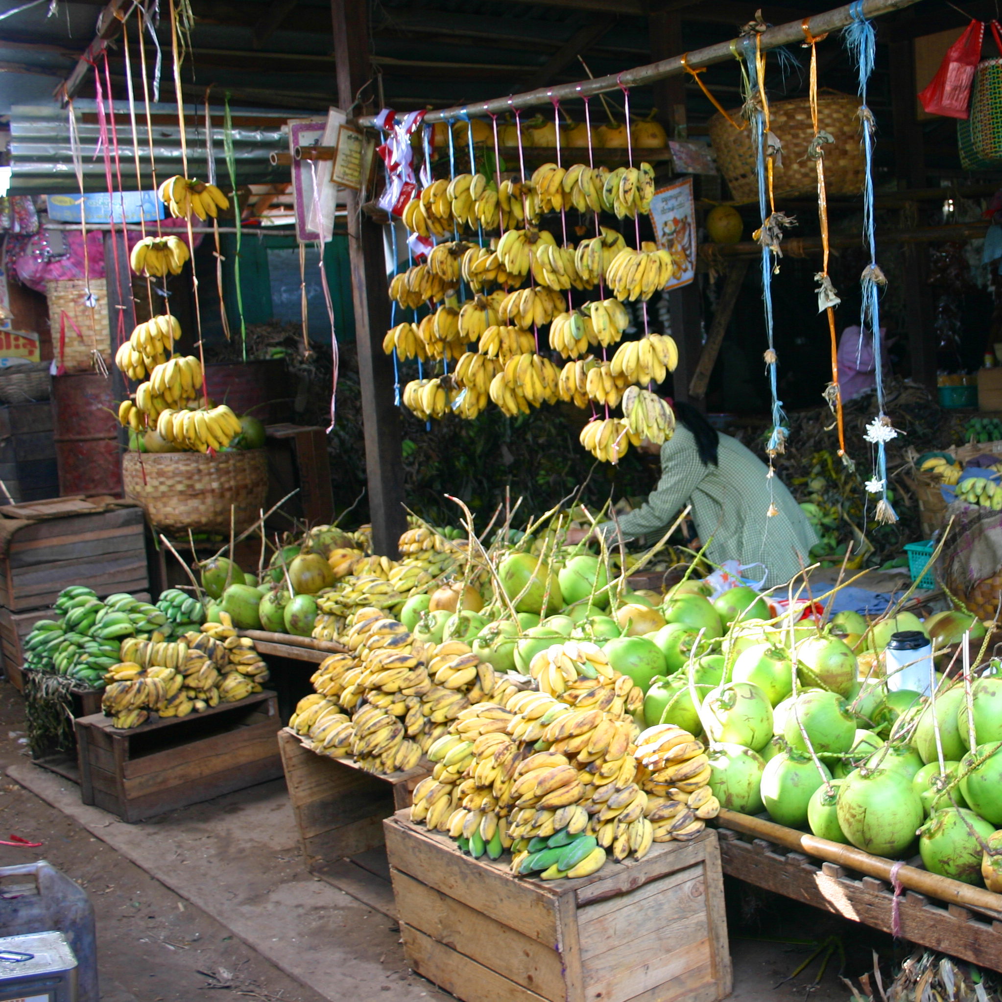 Bananas and coconuts