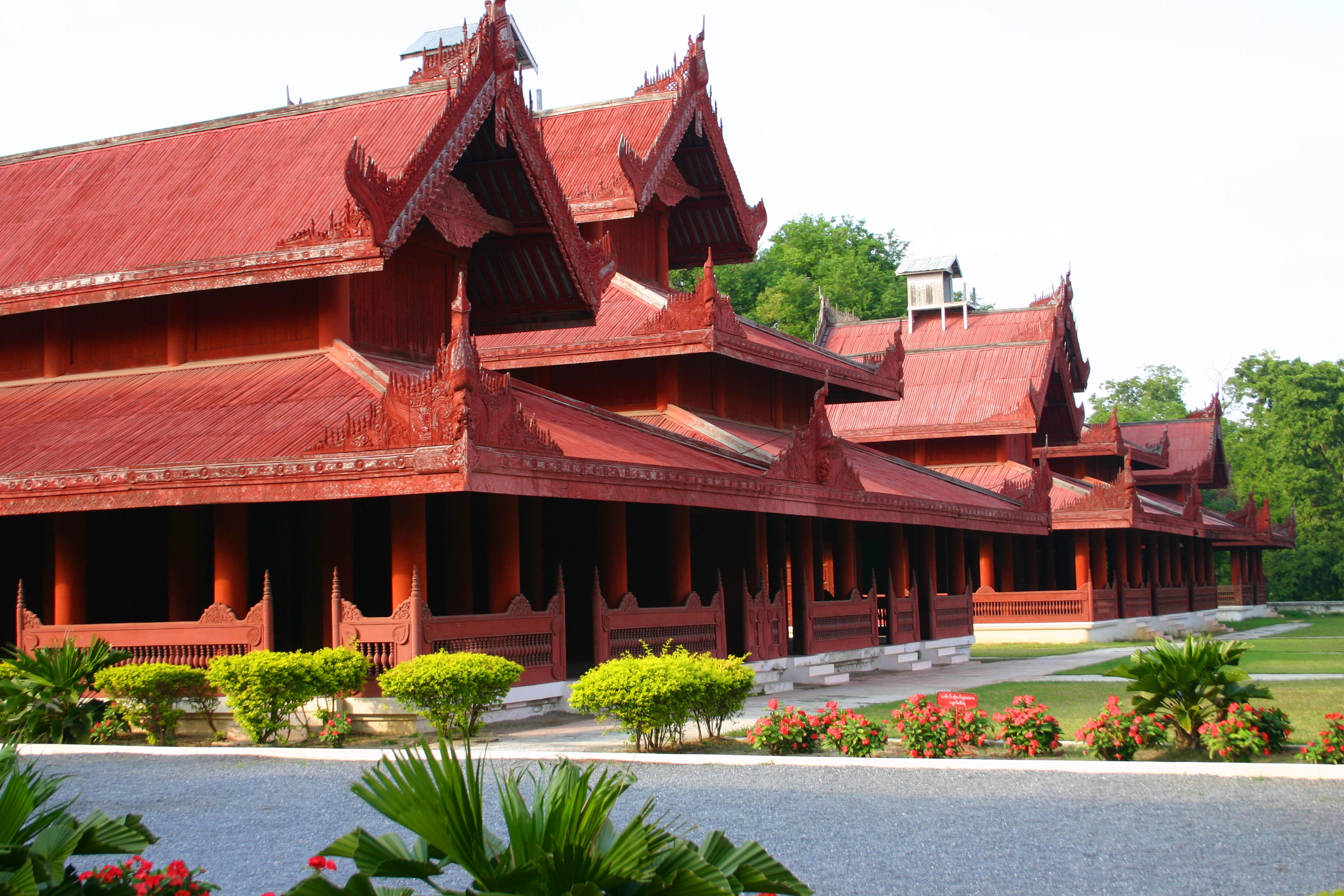 Some of the court buildings.