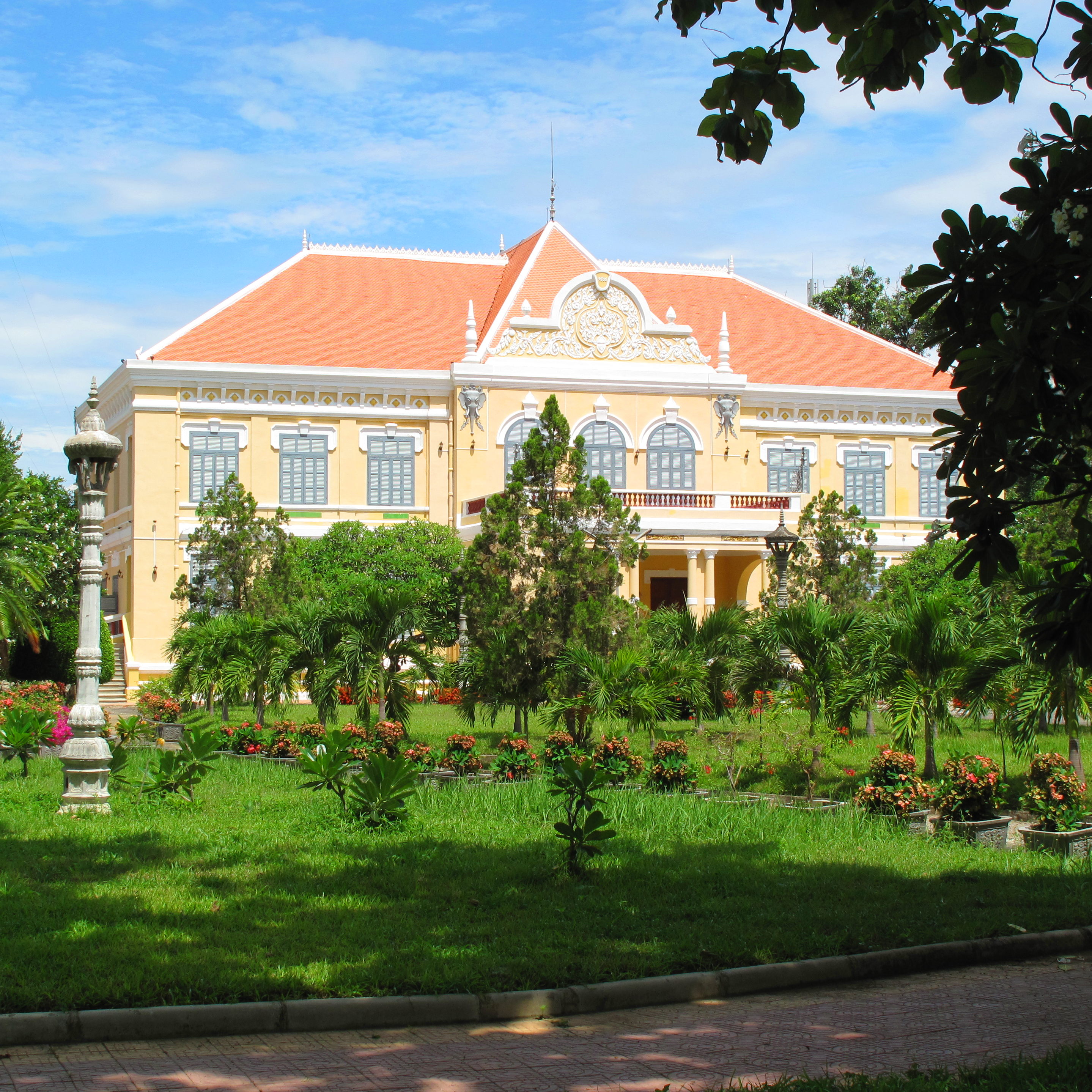 The old Provincial Governor's residence in Battambang