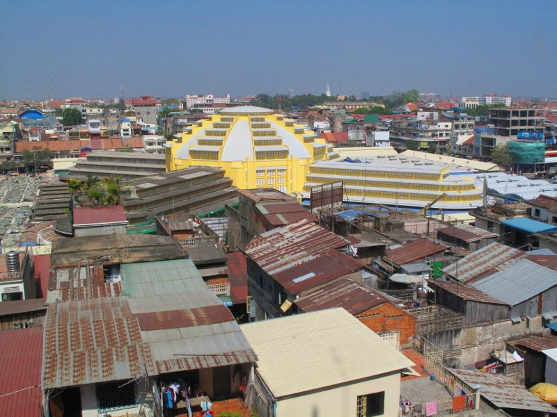 The old French Market, Psar Thmei