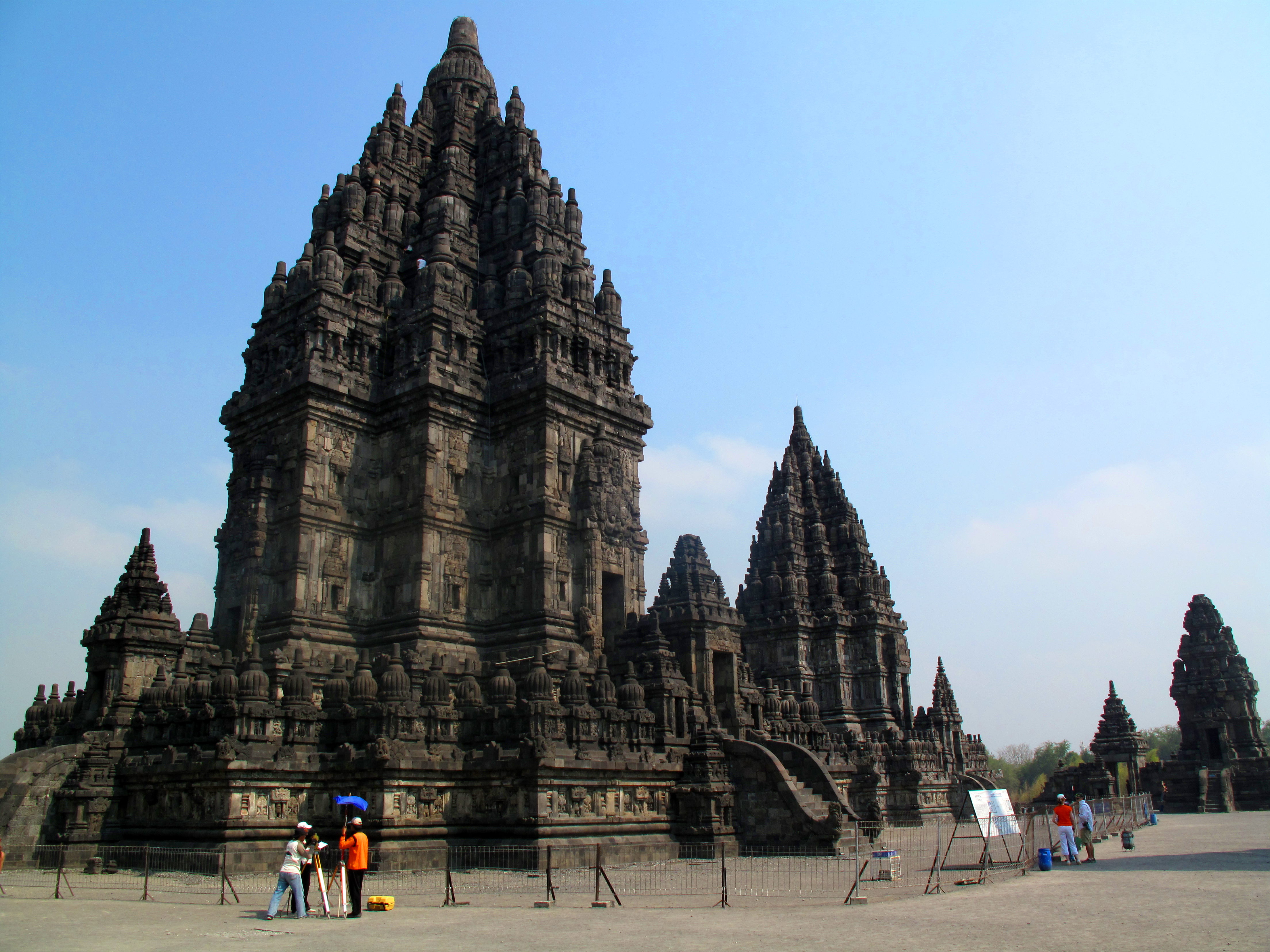 The Prambanan in Indonesia