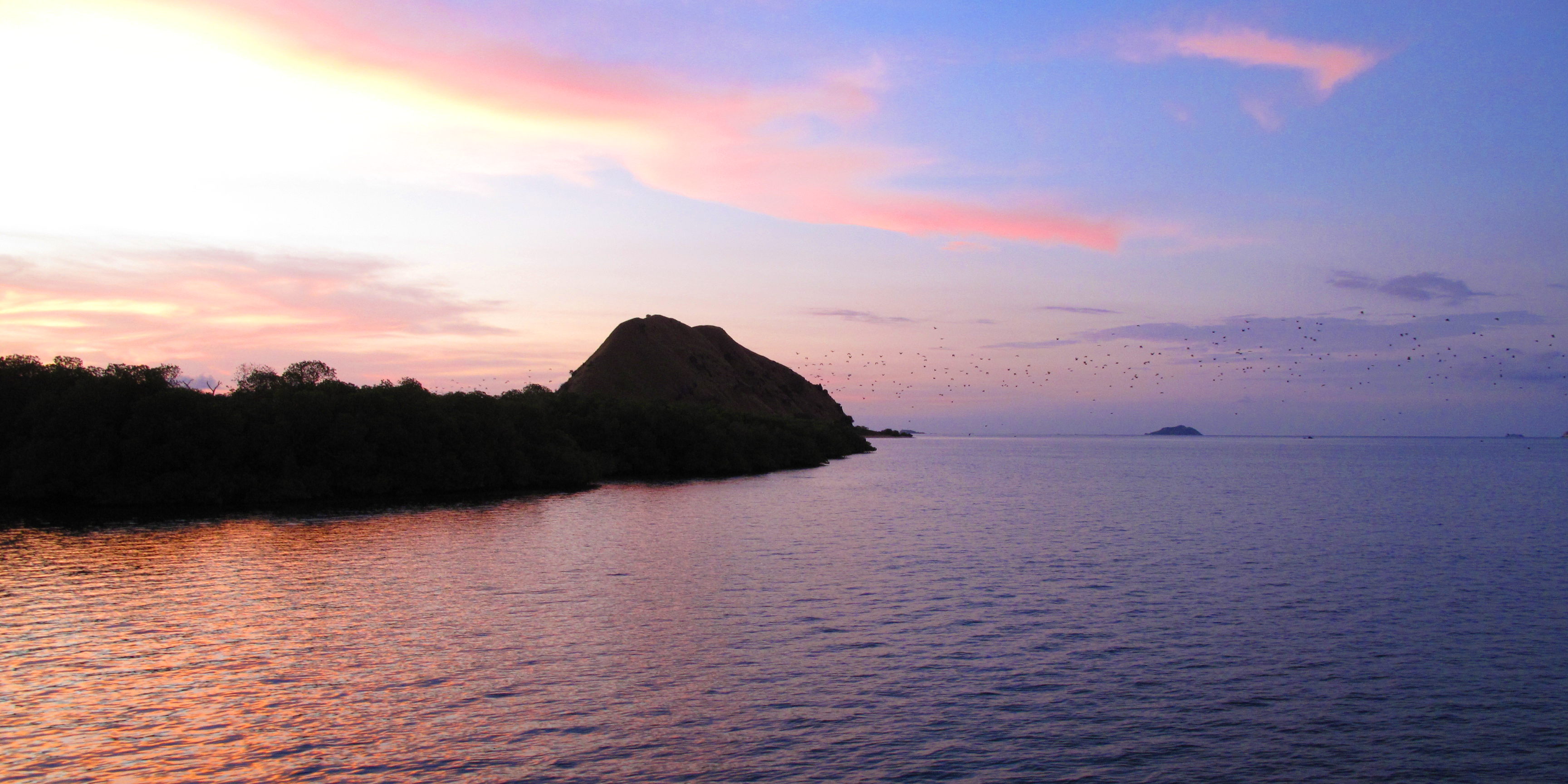 Sunset at Bat Island