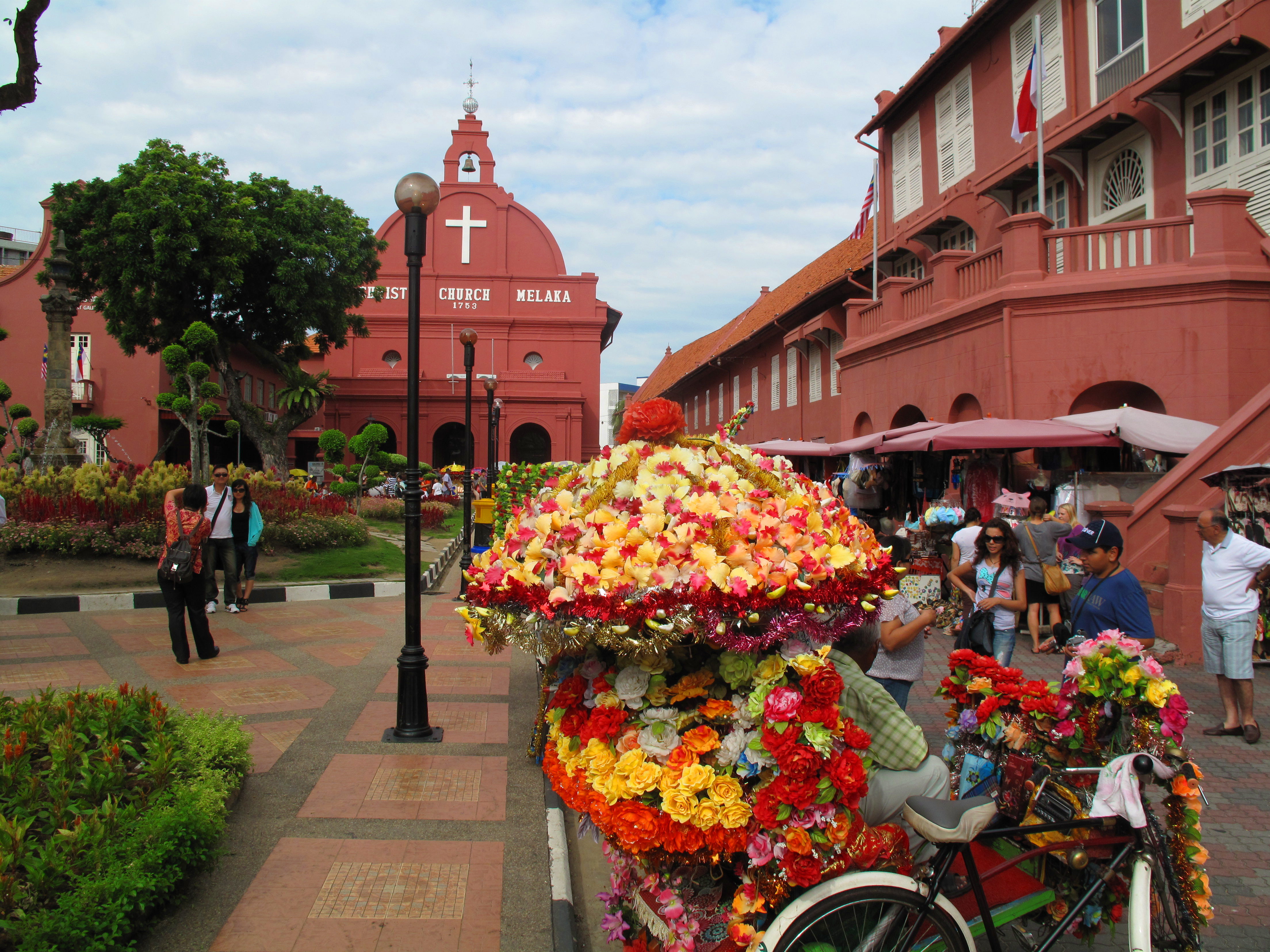 Melaka's town square