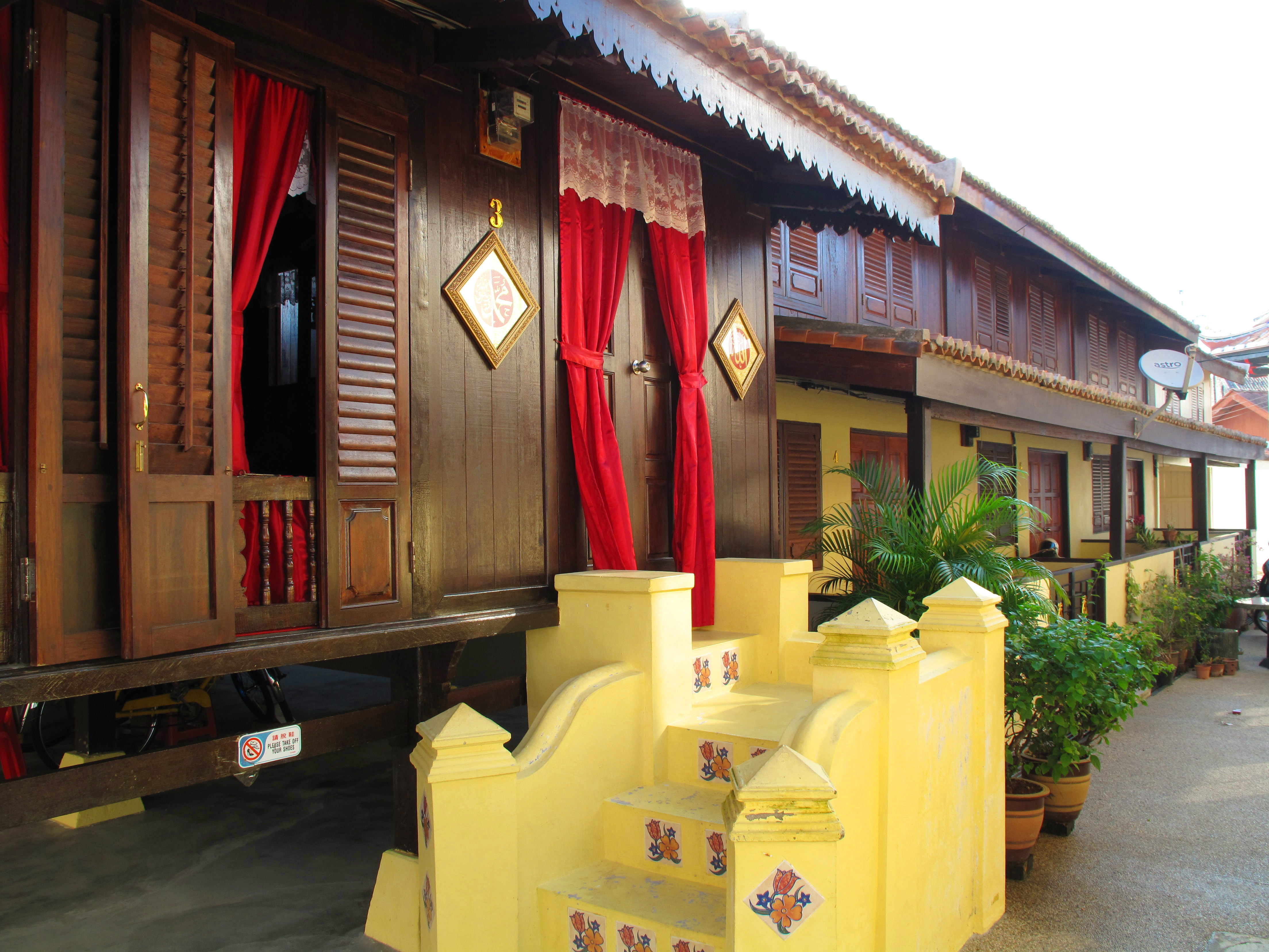 Restored Kampong Houses