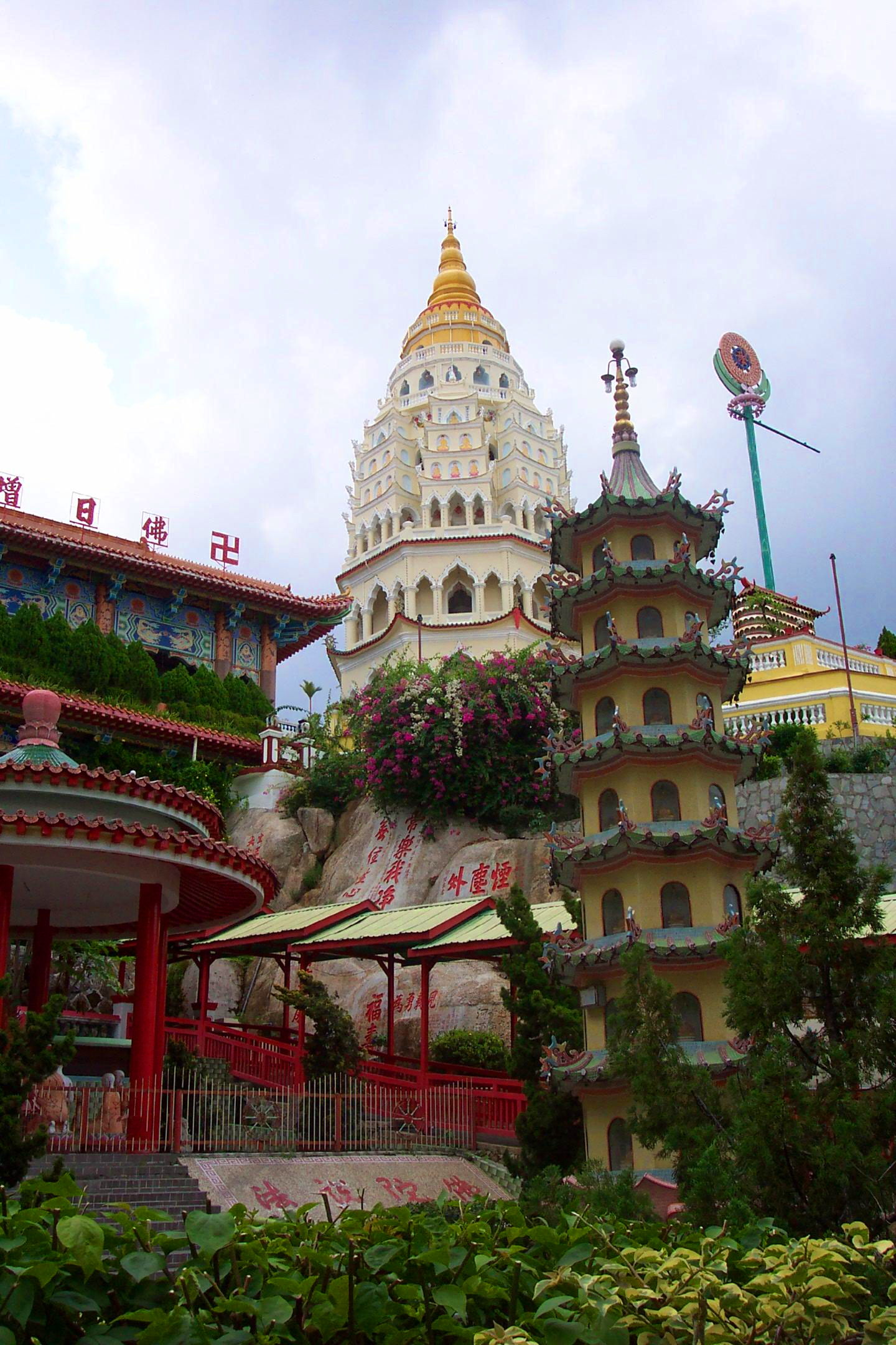 The main pagoda tower of the temple