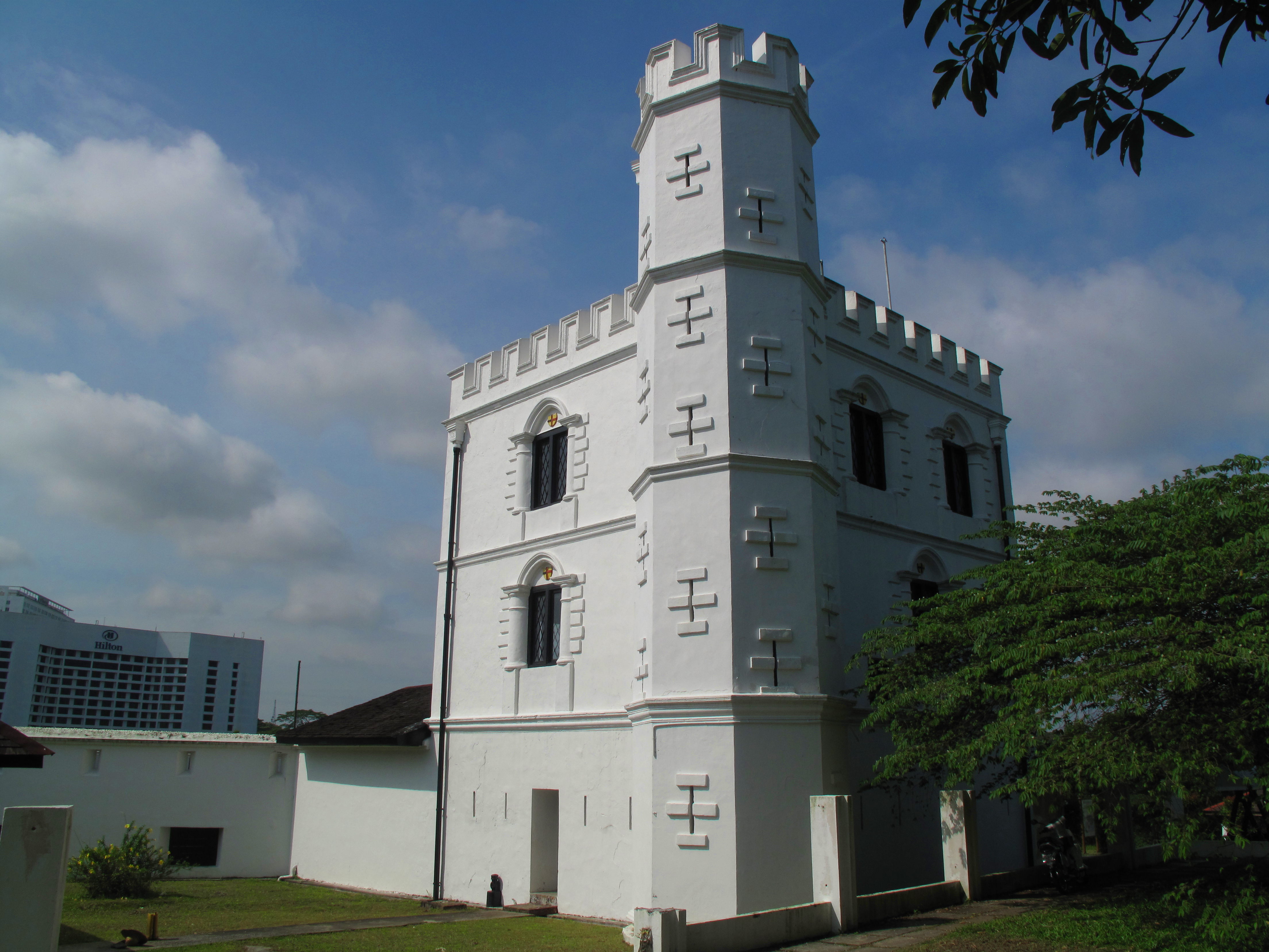 The stair turret of the tower