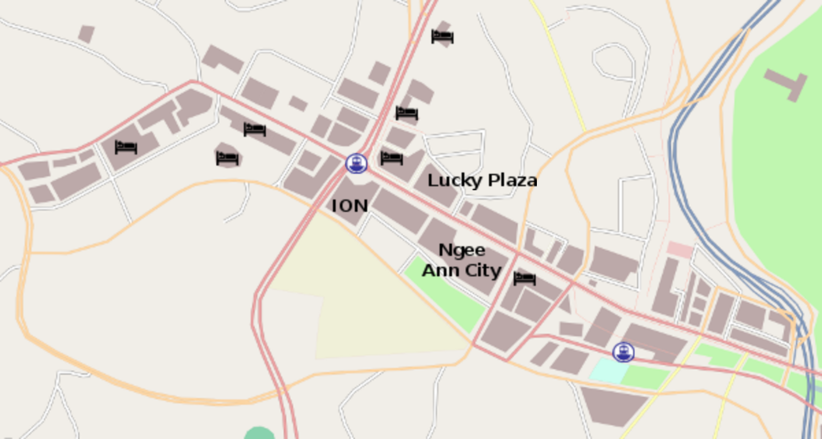 Orchard Road Map