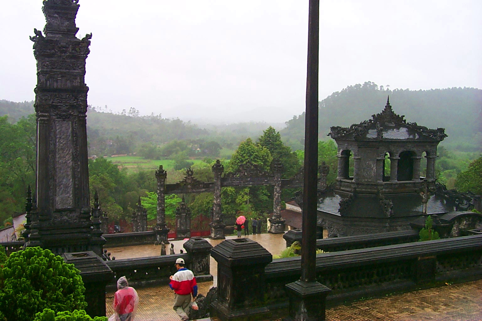 The view from the tomb